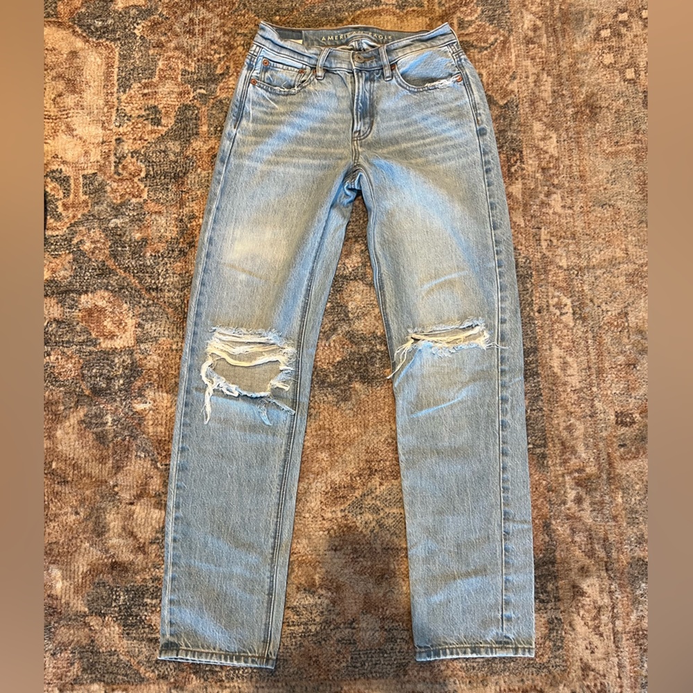 American Eagle Outfitters Light Blue Denim Jeans